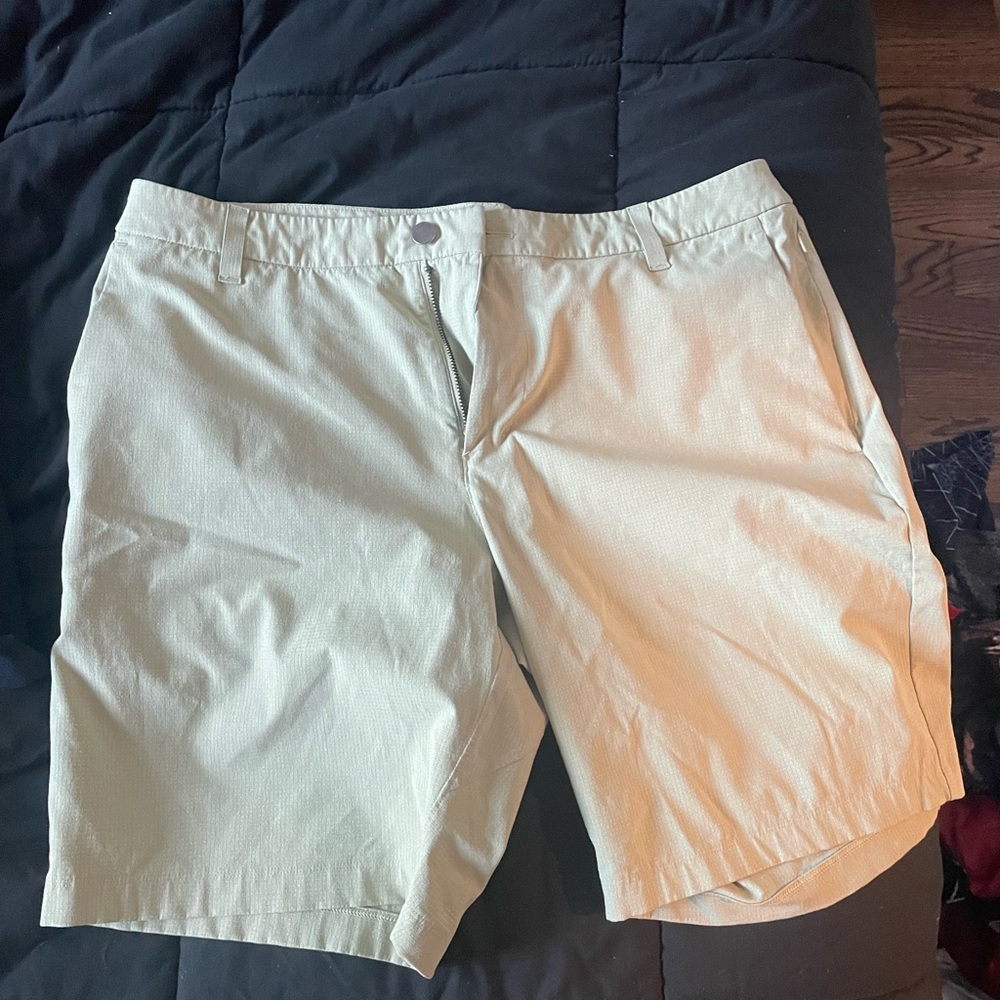 Lululemon Yellowish Tan Shorts